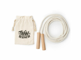 Разное Скакалка REGINA из хлопка, бежевый