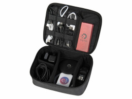 Voyager Органайзер для крупной электроники District, темно-серый