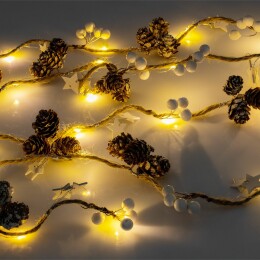 Разное Светодиодная гирлянда Cones and Berries