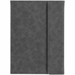 Контекст Ежедневник Flap на заказ, недатированный, серый