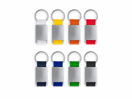 Разное Брелок MINERAL, серебристый/красный