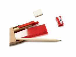 Разное Набор канцелярский LIZANA, красный