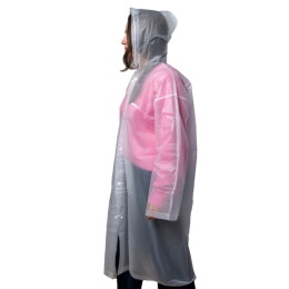 Happy Gifts Extra Дождевик "Pure" белого цвета , 68 х 118 см. материал этиленвинилацетат