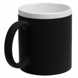 Разное Кружка StopSpot с покрытием софт-тач, черная