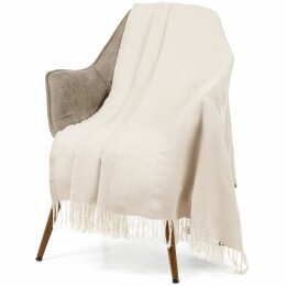 сделано в России Плед «Сенеж», бежевый