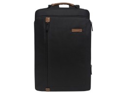 Torber Рюкзак TORBER VECTOR с отделением для ноутбука 15,6", черный, нейлон, 42 х 30 x 13 см