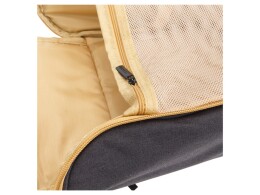 Torber Несессер TORBER, дорожный, чёрный/бежевый, полиэстер 300D, 27 х 22 х 11 см