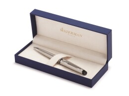 Waterman Шариковая ручка Waterman Expert 3, цвет: Stainless Steel CT, стержень: Mblue