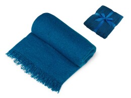 Разное Плед акриловый Mohair, синий