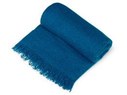 Разное Плед акриловый Mohair, синий