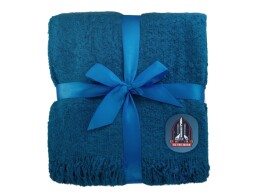 Разное Плед акриловый Mohair, синий