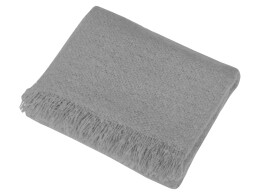 Разное Плед акриловый Mohair, серый