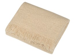 Разное Плед акриловый Mohair, бежевый