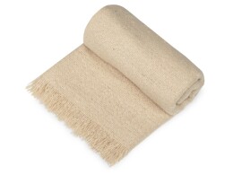Разное Плед акриловый Mohair, бежевый