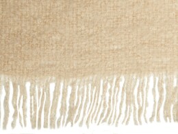 Разное Плед акриловый Mohair, бежевый