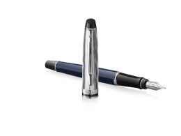 Waterman Перьевая ручка Waterman Expert22 SE deluxe Blue CT, перо: F, цвет: Blue, в подарочной упаковке