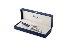 Waterman Перьевая ручка Waterman Hemisphere22 SE Deluxe Blue CT, перо: F, цвет: Blue, в подарочной упаковке