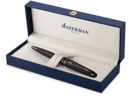 Waterman Шариковая ручка Waterman Expert Black, цвет чернил Mblue, в подарочной упаковке
