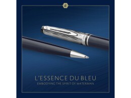 Waterman Шариковая ручка Waterman Expert22 SE deluxe Blue CT, стержень: M, цвет: Blue, в подарочной упаковке.