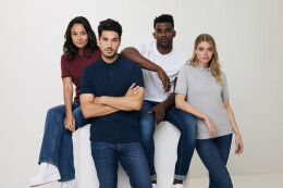 Разное Рубашка поло Iqoniq Yosemite из переработанного хлопка-пике, унисекс, 220 г/м²