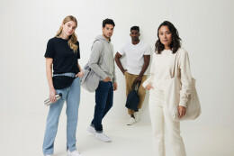 Разное Свитшот Iqoniq Denali из переработанного неокрашенного хлопка, унисекс, 340 г/м²