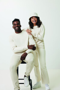 Разное Свитшот Iqoniq Denali из переработанного неокрашенного хлопка, унисекс, 340 г/м²