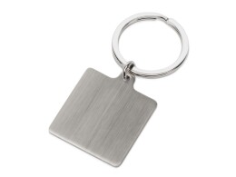 Разное Брелок "Steel SQR" квадратный, серебристый (P)