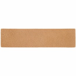 сделано в России Лейбл кожаный Pasek, бежевый