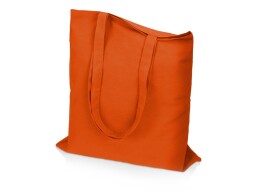 Разное Сумка для шопинга Carryme 140 хлопковая, 140 г/м2, оранжевый
