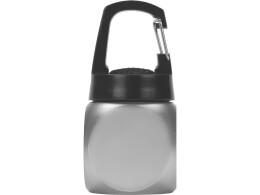 Разное Фонарик "Карго" с карабином, серебристый