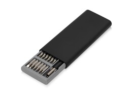 Разное Отвертка с набором из 24 насадок "Bits", черный