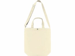 Разное Сумка Helfer из хлопка на кнопке с регулирующейся лямкой, натуральный