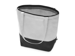 Разное Сумка-холодильник Reviver с длинными ручками из нетканого переработанного материала RPET, белый/черный