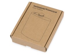 Разное Фляжка 198 мл Hemingway, серебристый