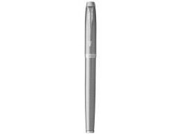 Parker Ручка-роллер Parker IM Stainless Steel CT, стержень: F, цвет чернил: black, в подарочной упаковке