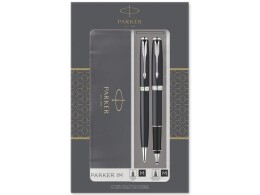 Parker Набор из двух ручек Parker SONNET BLACK CT ручка роллер и шариковая ручка