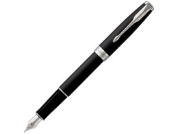 Parker Перьевая ручка Parker Sonnet , Matte Black CT, перо: F, цвет чернил: black, в подарочной упаковке