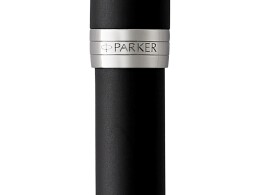 Parker Ручка роллер Parker Sonnet Matte Black CT, стержень: F, цвет чернил: black, в подарочной упаковке