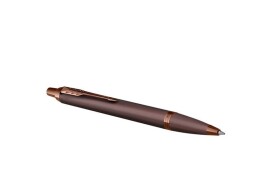 Parker Шариковая ручка Parker IM Monochrome Brown, стержень:M, цвет чернил: blue, в подарочной упаковке.