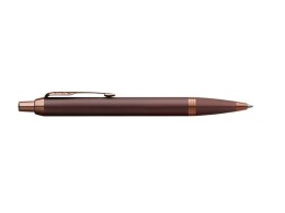 Parker Шариковая ручка Parker IM Monochrome Brown, стержень:M, цвет чернил: blue, в подарочной упаковке.