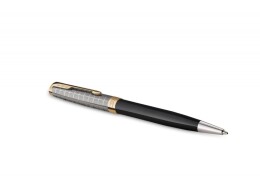Parker Шариковая ручка Parker Sonnet Premium Refresh BLACK GT, стержень: M, цвет чернил: black , в подарочной упаковке