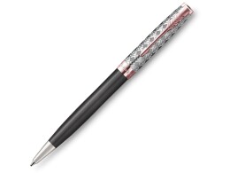 Parker Шариковая ручка Parker Sonnet Premium Metal & Grey Lacquer PGT, стержень: M, цвет чернил: black , в подарочной упаковке