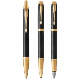 Parker Ручка шариковая Parker IM Premium Black/Gold GT