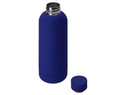 Waterline Вакуумная термобутылка "Cask" Waterline, soft touch, 500 мл, синий