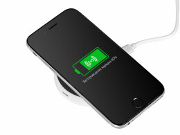 Разное Беспроводное зарядное устройство «Dot», 5 Вт, белый/черный