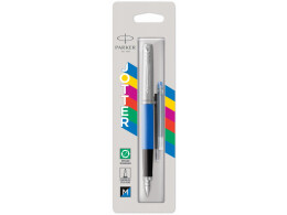 Parker Перьевая ручка Parker Jotter, цвет ORIGINALS BLUE CT, цвет чернил синий/черный, толщина линии M, В БЛИСТЕРЕ