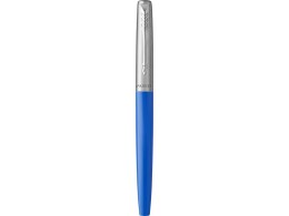 Parker Перьевая ручка Parker Jotter, цвет ORIGINALS BLUE CT, цвет чернил синий/черный, толщина линии M, В БЛИСТЕРЕ