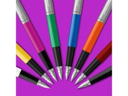 Parker Перьевая ручка Parker Jotter, цвет ORIGINALS BLUE CT, цвет чернил синий/черный, толщина линии M, В БЛИСТЕРЕ