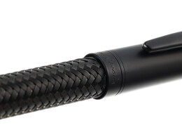 Pierre Cardin Ручка шариковая Pierre Cardin TISSAGE, цвет - черный. Упаковка B-1