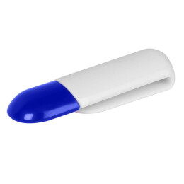 Rusgifts USB flash-карта "Alma" (8Гб),белый с синим, 6х2х1,5см,пластик